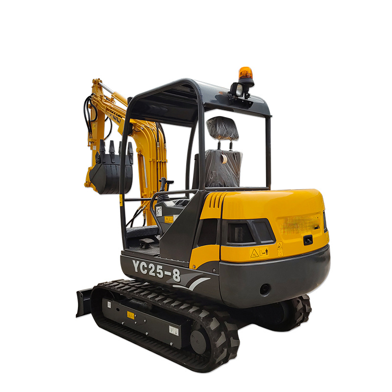 Yuchai 2.5 Ton Mini Hydraulic Excavator Yc25-8 with Swing Arm