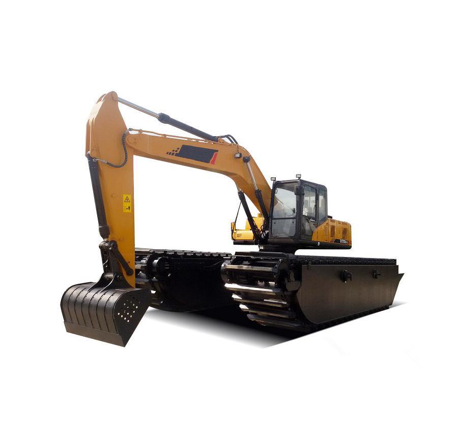 Yuchai 8ton Amphibious Excavator for Swamp and Wetlands