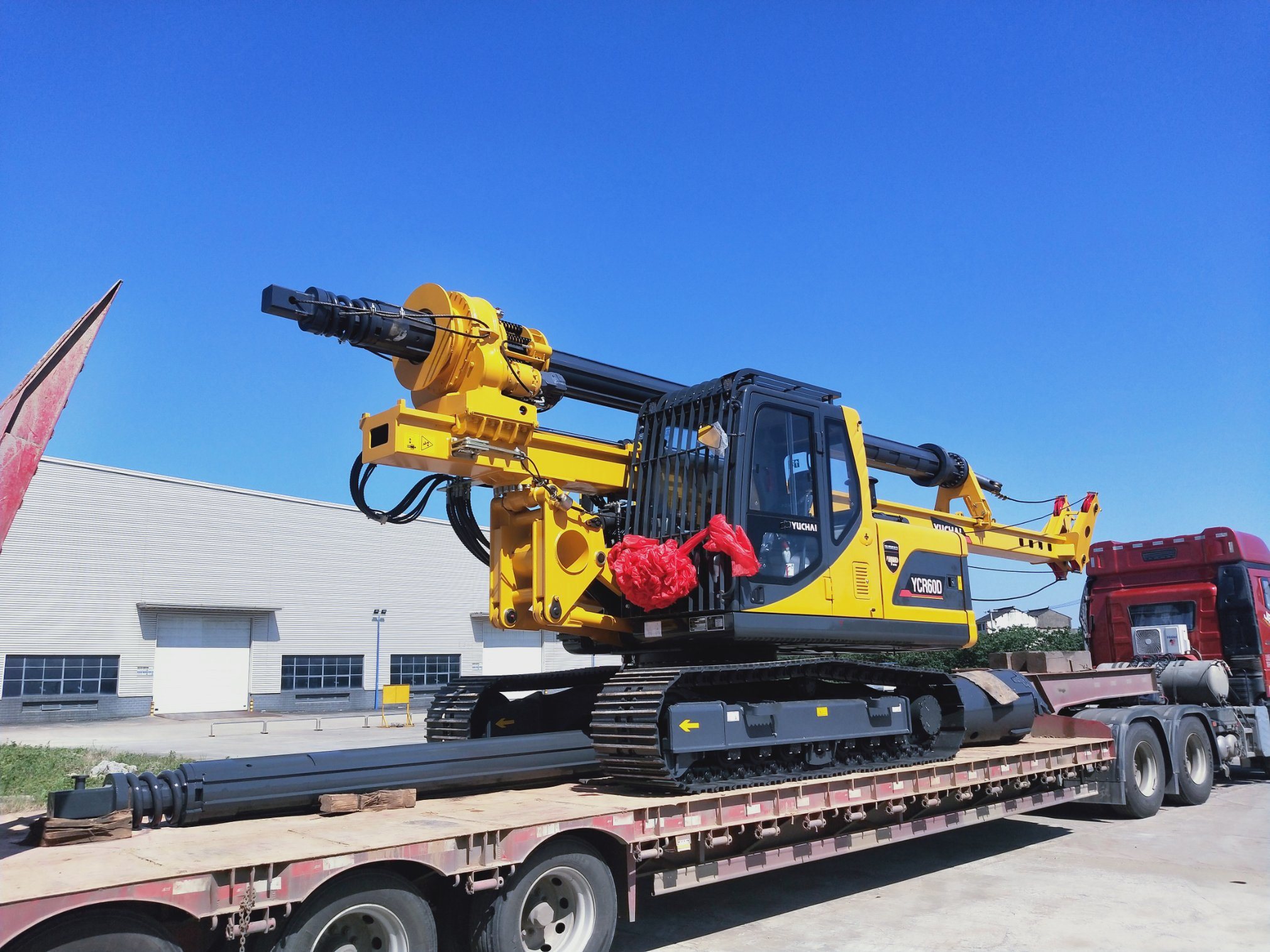 
                Yuchai Mobile Rotary Drilling Rig Piling Machine Ycr50
            