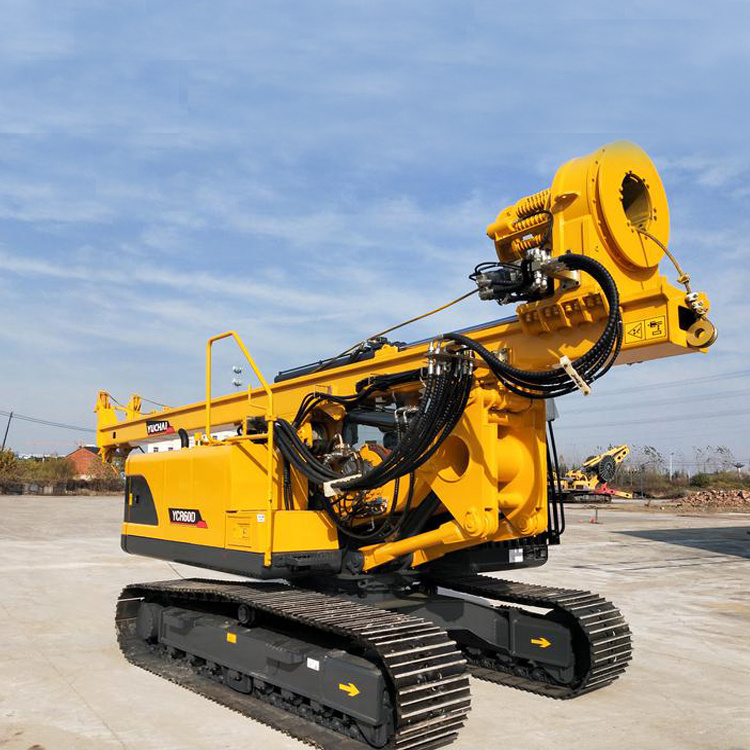 Yuchai Track Mounted Drill Rig Hydraulic Crawler Rotary Drilling Rig (YCR60)