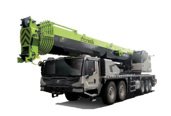 Zoomlion 130 Ton Euro 6 Mobile Truck Crane Ztc1300A863 with 85m 8sections Boom