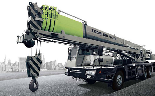 
                Zoomlion 25ton 46m Hydraulic Truck Crane 4 Section Bpom
            