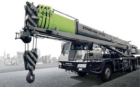 Zoomlion 25ton 46m Hydraulic Truck Crane 4 Section Bpom