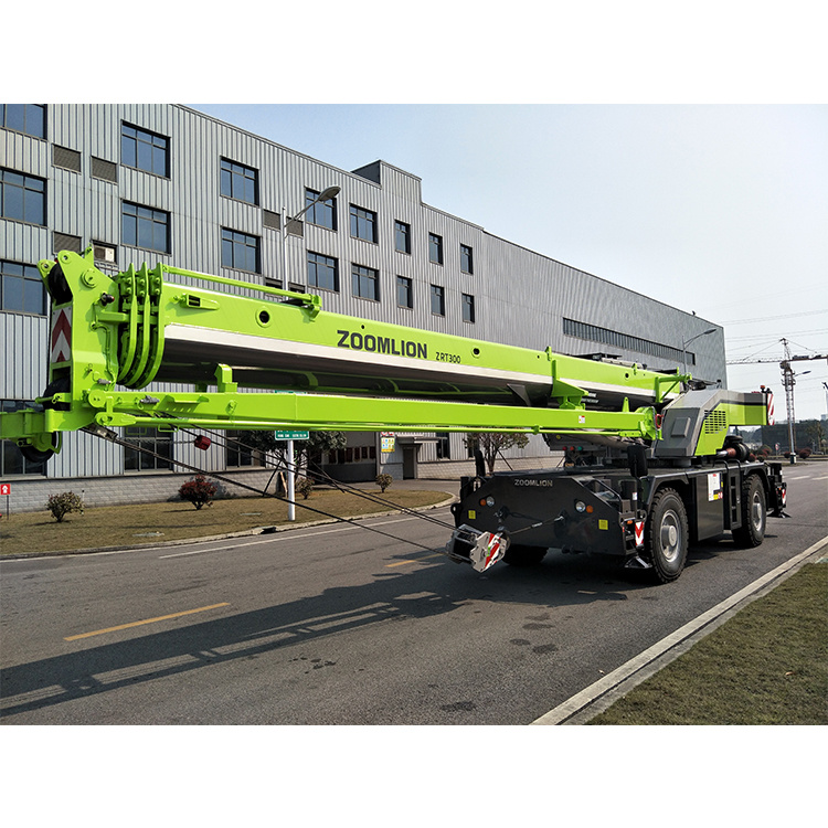 Zoomlion 30t Rough Terrain Crane with 5 Section Boom Zrt300