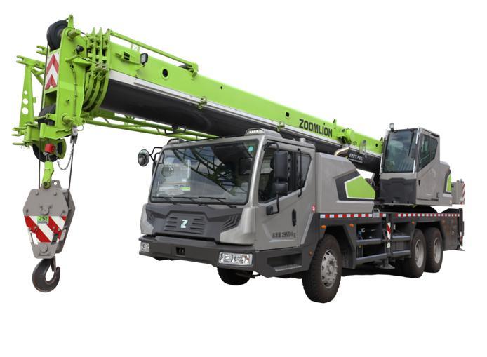 China 
                Zoomlion 55ton hydraulische Truck Crane Ztc551V552 met giek met 5 secties
             leverancier