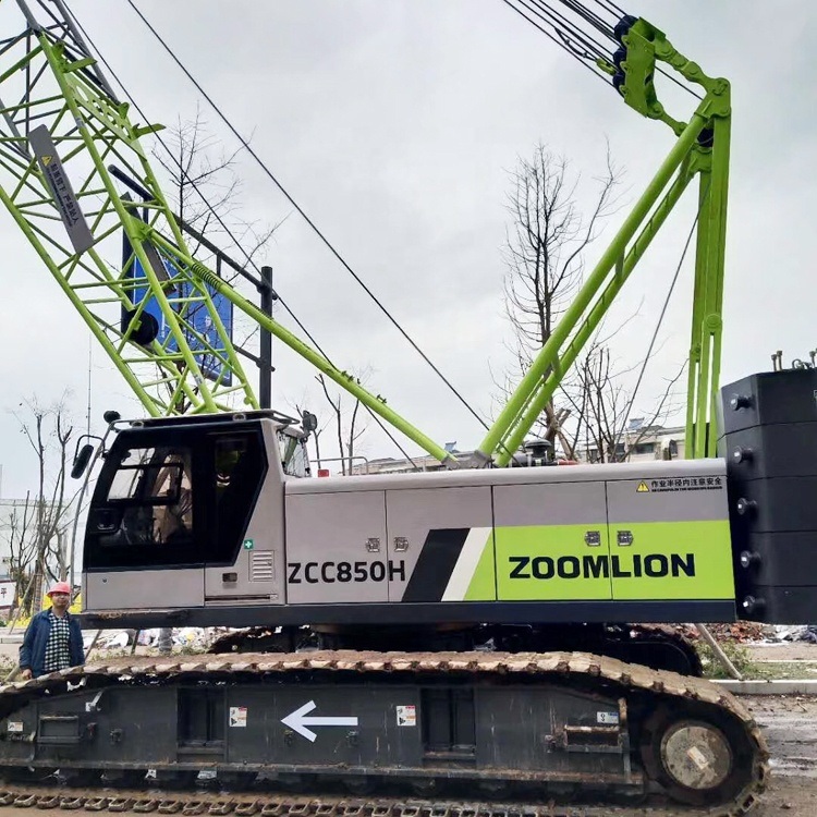 
                Zoomlion 55tons Raupenkrane mit 5section Boom
            