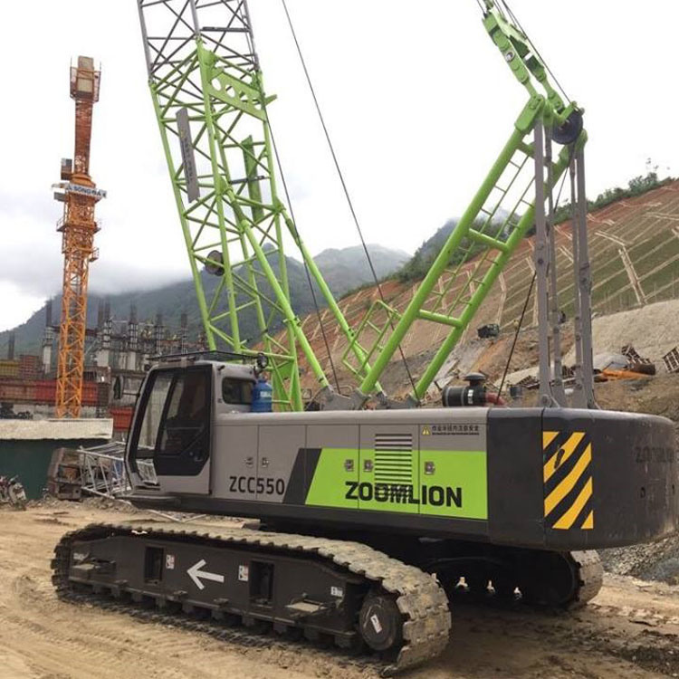 
                Zoomlion クローラー Crane 55ton New Crane for Sale (ZCC550H-1)
            