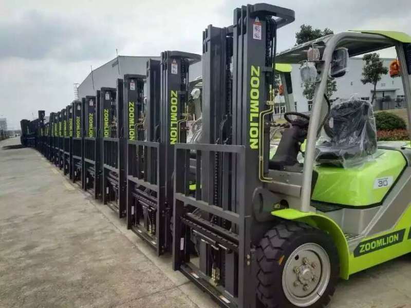 Zoomlion Diesel Forklift Capacity 3t Forklift Automatic Transmission Fd30