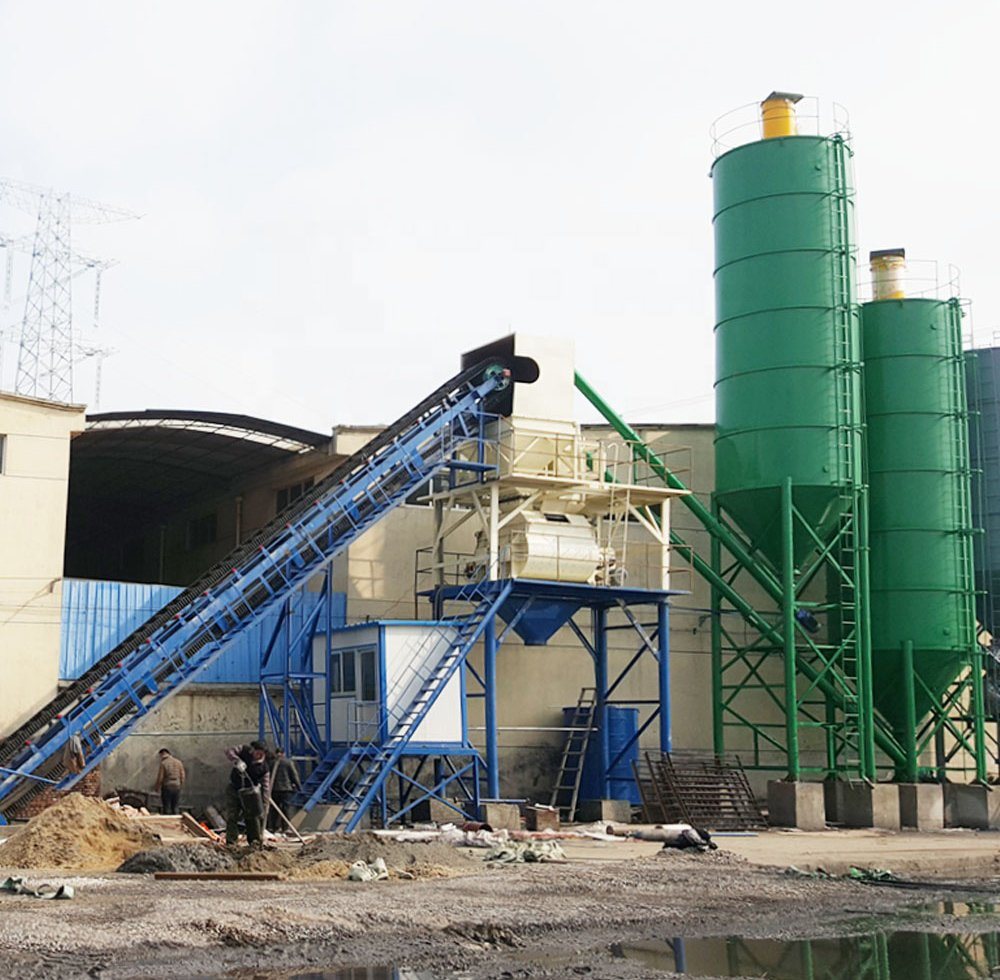 
                Zoomlion mini planta mezcladora de concreto de lotes en Filipinas
            