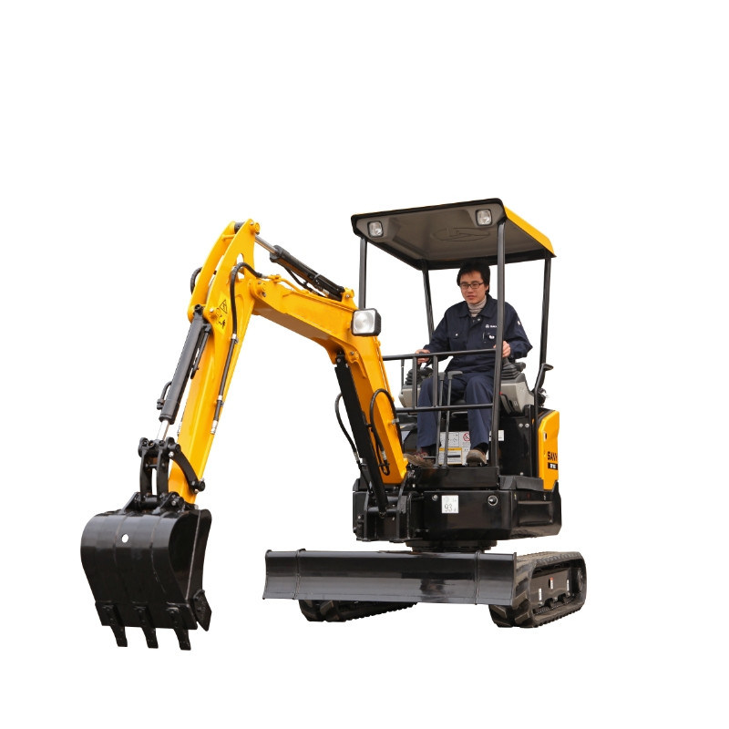 1.6 Ton Mini Hydraulic Excavator Digger Sy16c with Canopy and Hammer