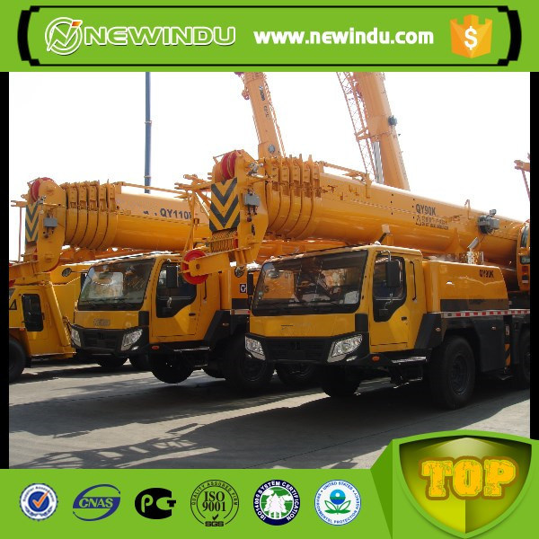 China 
                100 Tons New Hydraulic Mobile Truck Crane Qy100K-I
             supplier