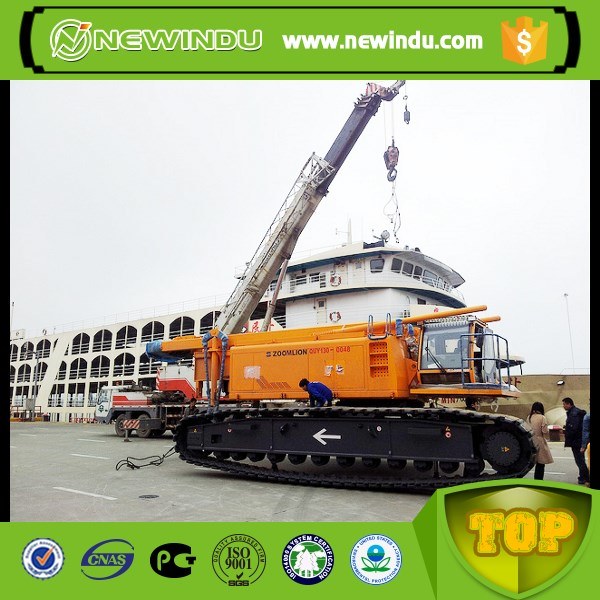 China 
                130ton Zoomlion Quy130 Crawler Crane for Sale
             supplier