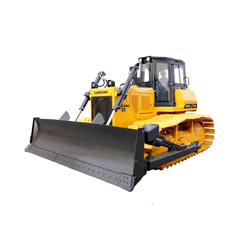 
                máquinas de construção de 160 HP Liugong Ripper Bulldozer trator de esteiras com partes separadas de um único blade Clgb160
            