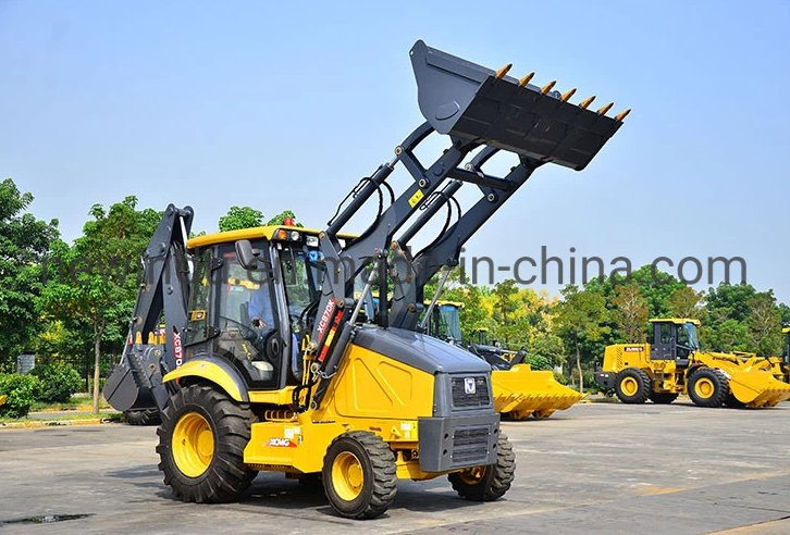1m3 Small Backhoe Loader Xc870K with Cummins Engine