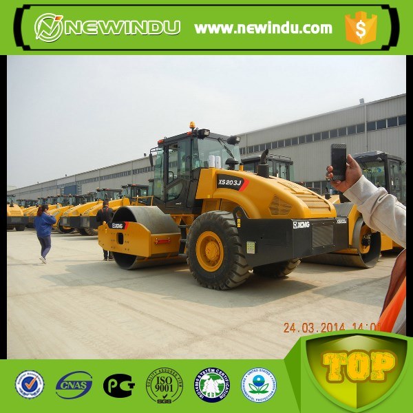 China 
                20 ton Handmatige wegrol met enkele trommel Xs203j
             leverancier