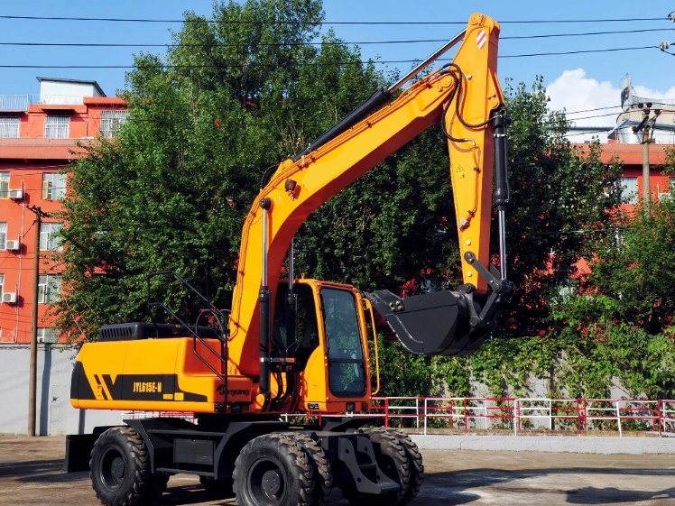 China 
                2022 nieuwe graafmachines op banden 15 graafmachines op banden met banden, Jyl615f inch Voorraad
             leverancier