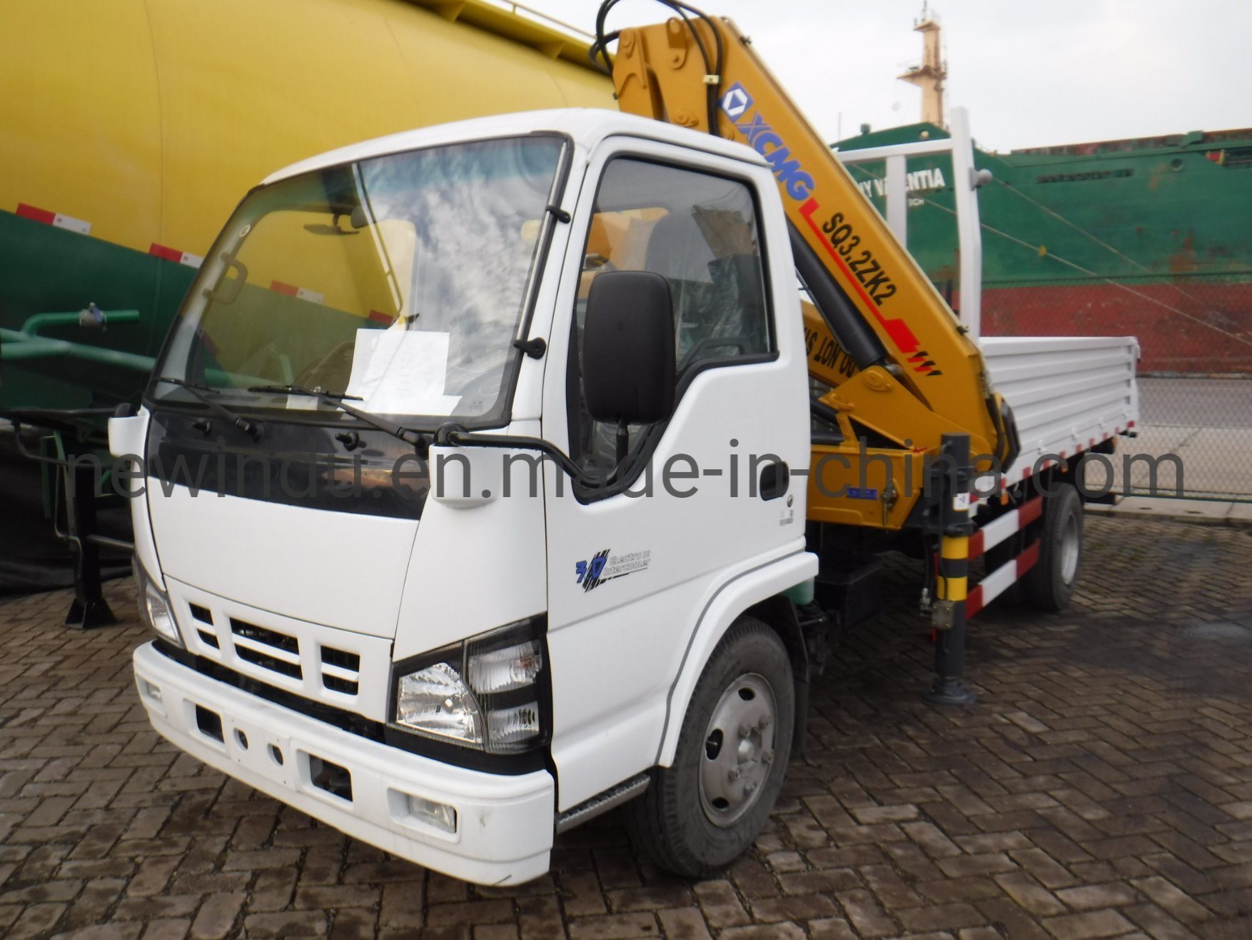 China 
                3.2 Tons Small Pickup Knuckle Boom Truck Mounted Crane Sq3.2zk2
             supplier