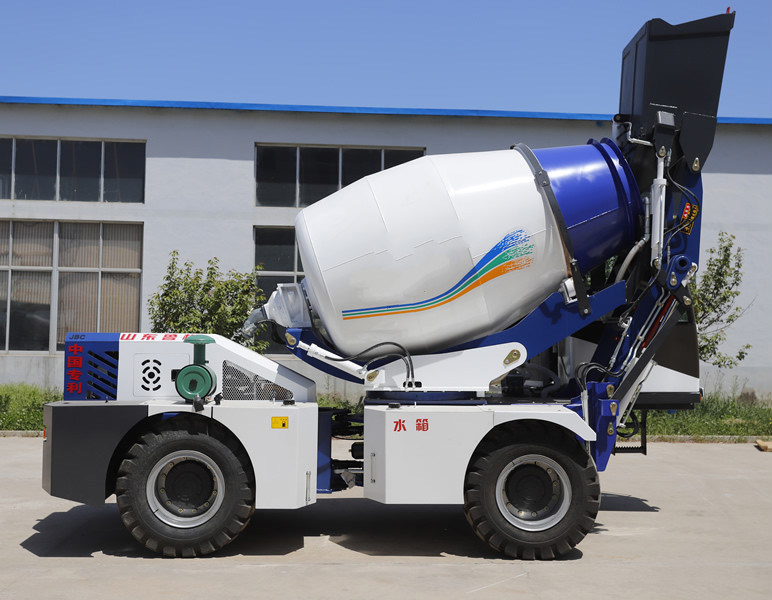 3.5cbm 4cbm Self Loading Mobile Concrete Mixer