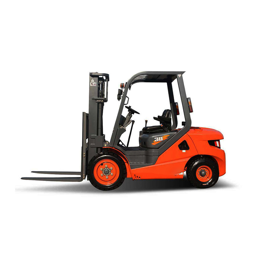 3.5ton Diesel Forklift with Lifting Height 3m Two Stage Mast