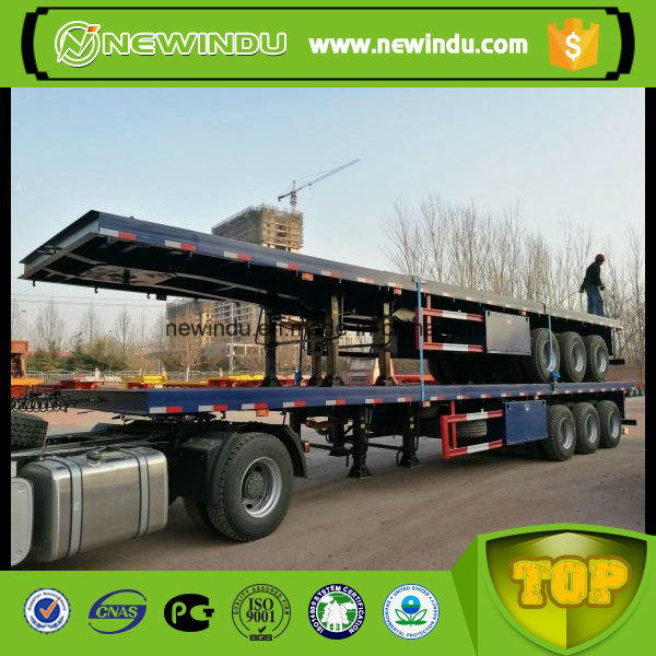 3 Axles/4 Axles Equipment Flat Bed Trailer