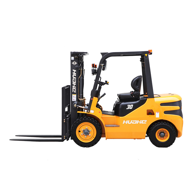 3 Ton Mini Small Forklift Official Diesel Forklift with Isuzu Engine Hh30z Hydraulic Transmission