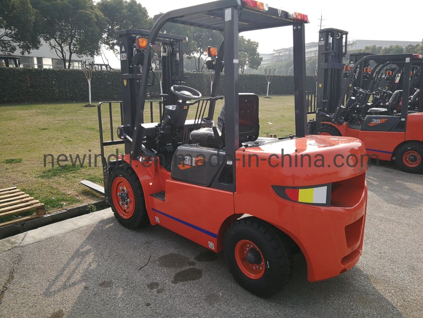 3 Tons Lonking Diesel Forklift Fd30t with Side Shift in Argentina