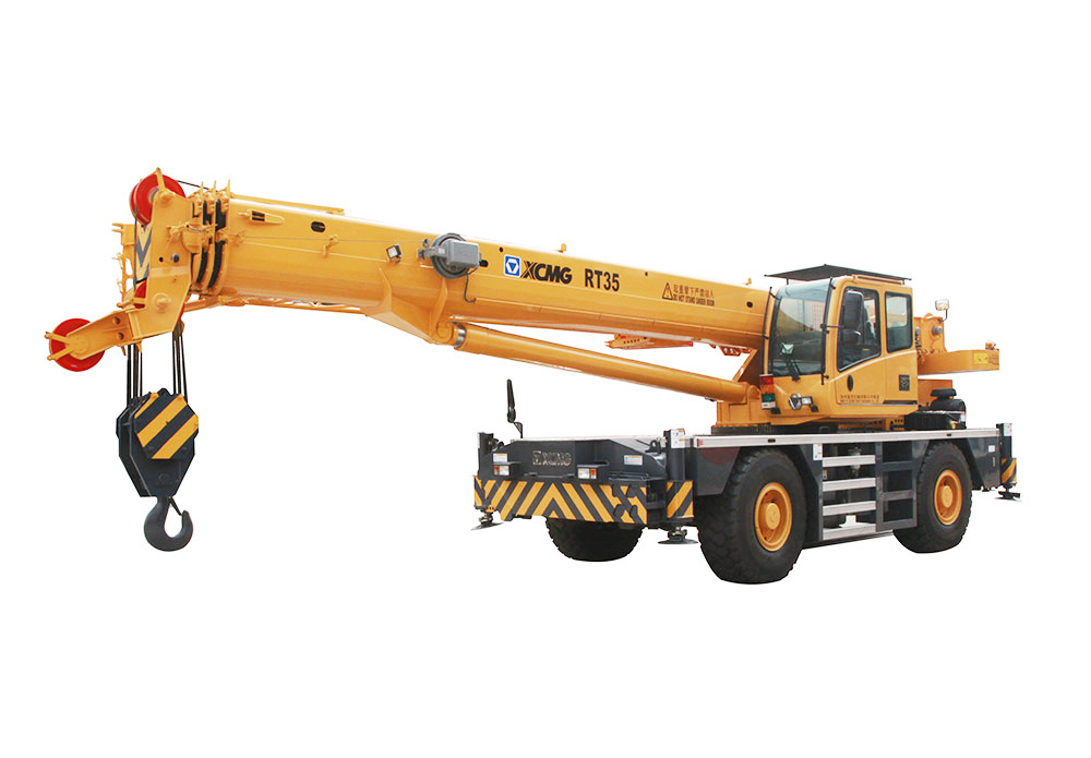 35 Ton Rt35 Rough Terrain Crane for Sale