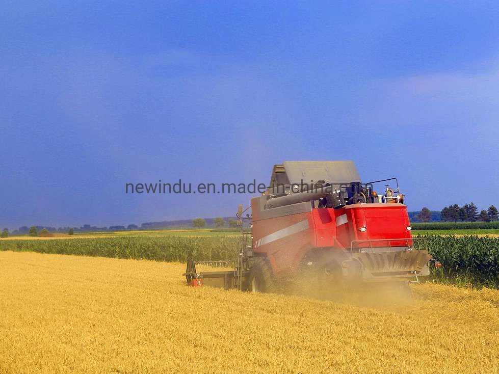 4lz-4.0e New Agriculture Machinery Rice and Wheat Combine Harvester