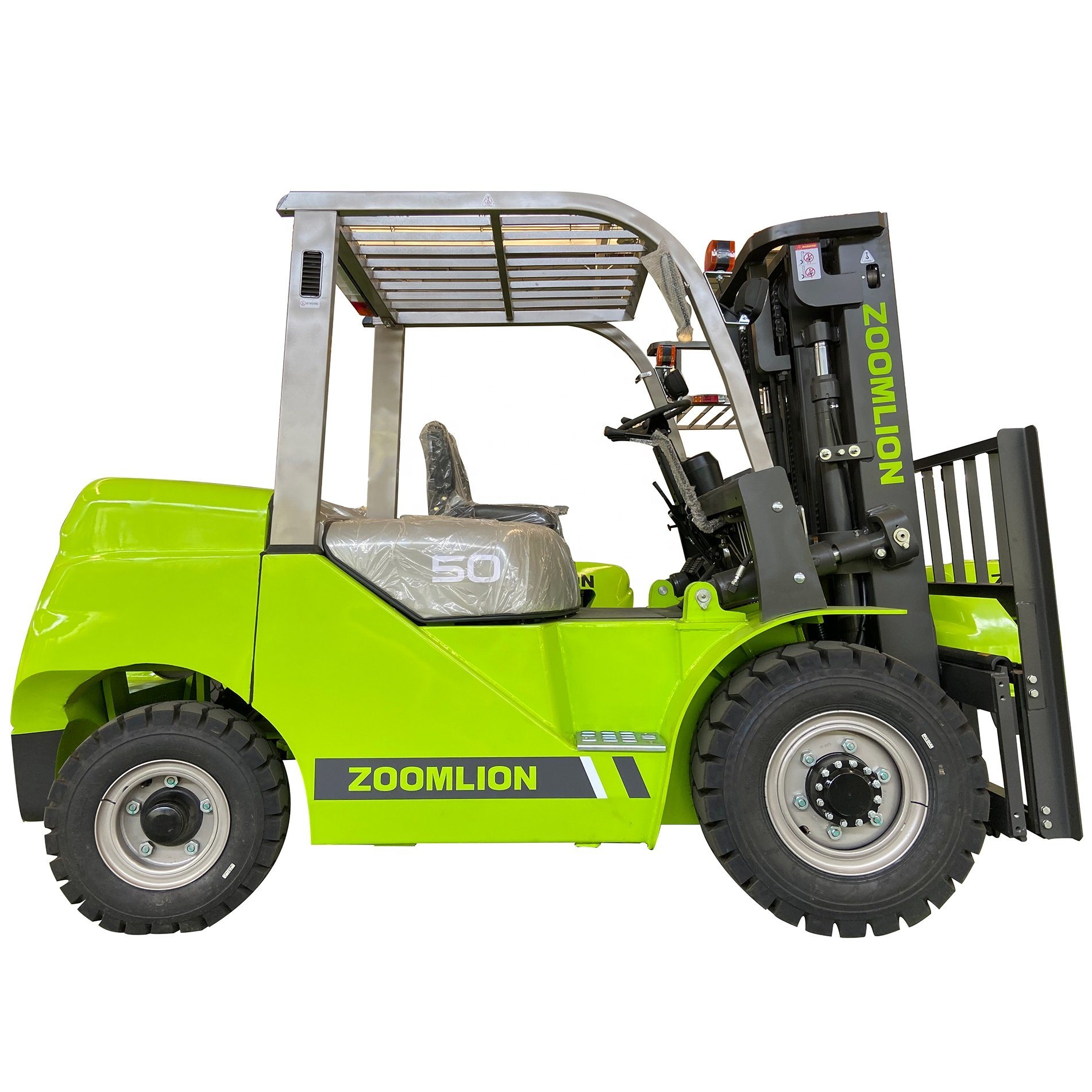 5 Ton Middle Size Zoomlion Diesel Forklift Fd50mini with 500mm Load Center and Isuzu Engine