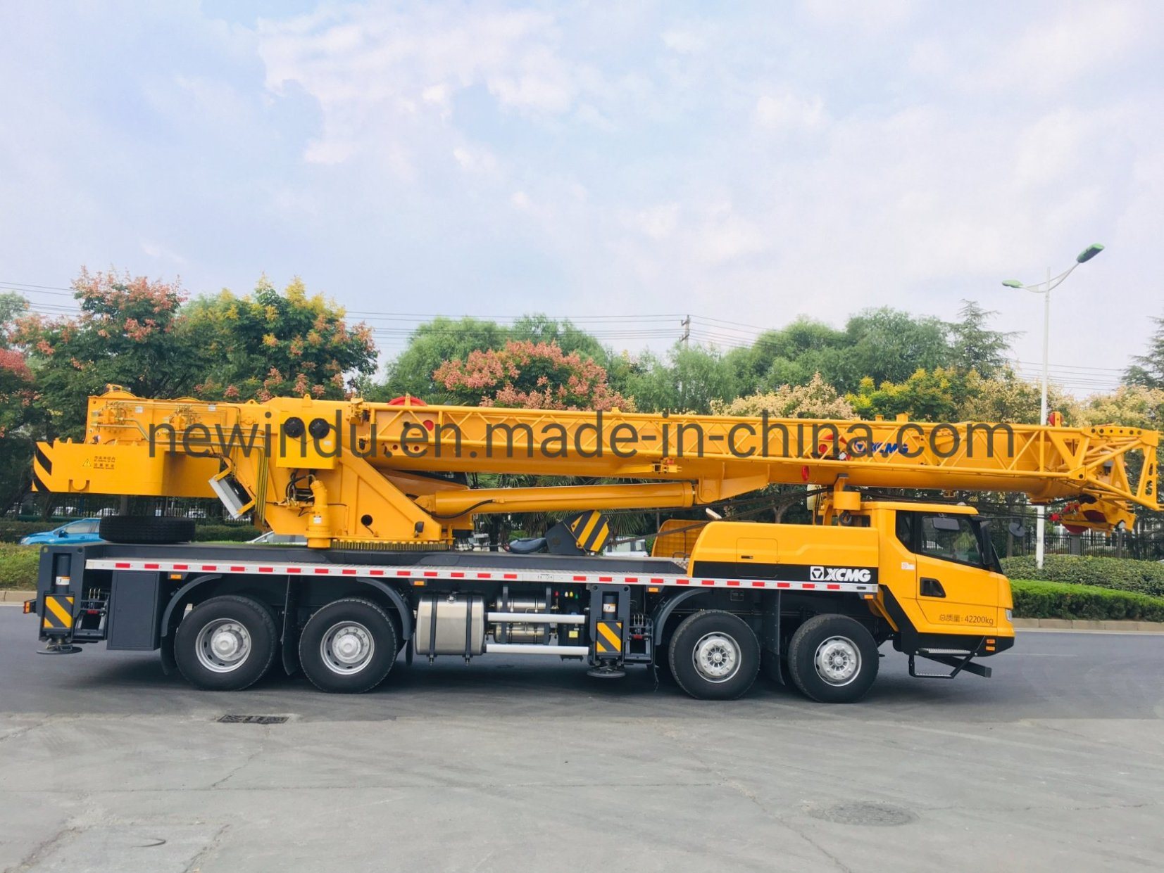 50 Ton Hydraulic Pickup Mobile Crane Truck Qy50kd