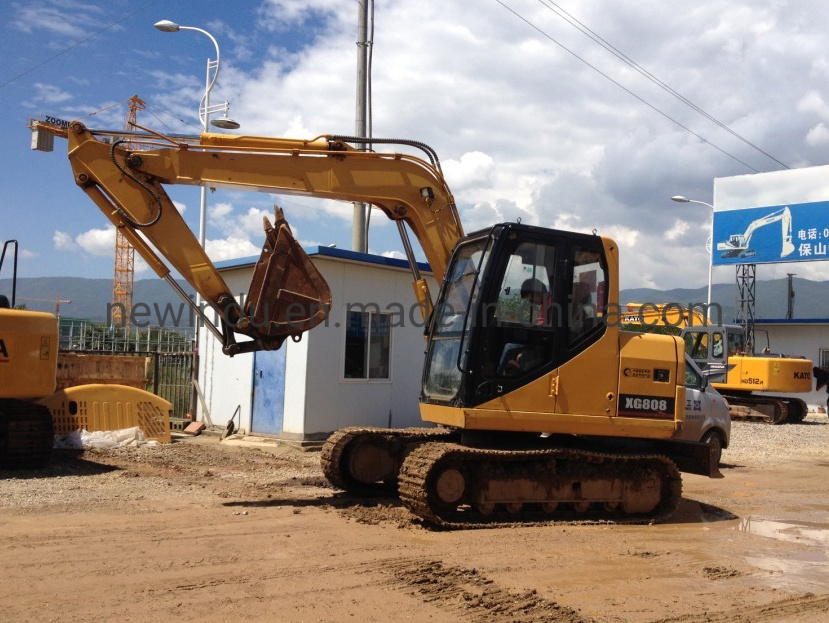 Chine 
                6 tonnes mini Digger xg806 avec de l′excavateur à haute efficacité énergétique
             fournisseur