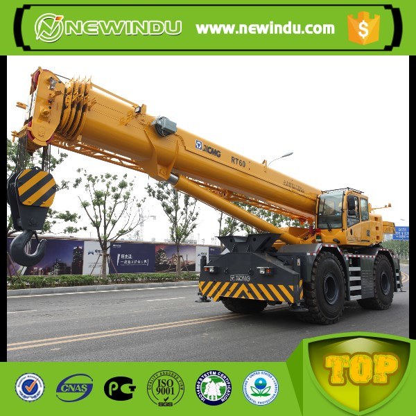 60 Ton Original New Rt60 Pick up Crane Rough Terrain Crane