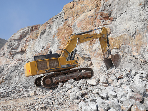 
                Escavatore idraulico per impieghi gravosi Liugong da 70 tonnellate 970e
            