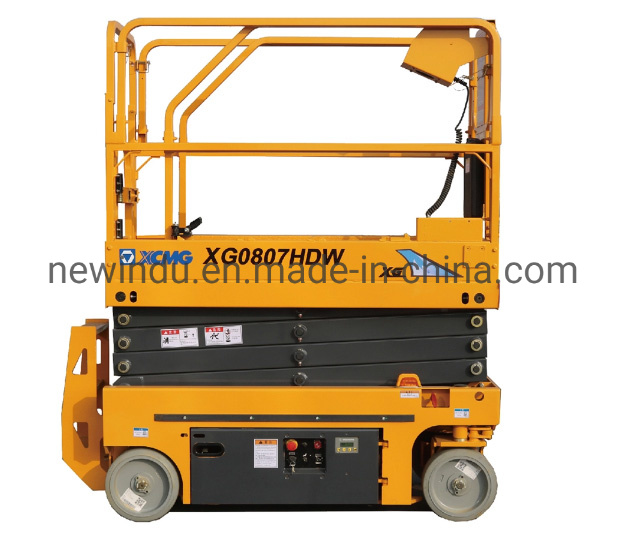 8 M Lift Table Self Propelled Mobile Scissor Lift Xg0807hdw