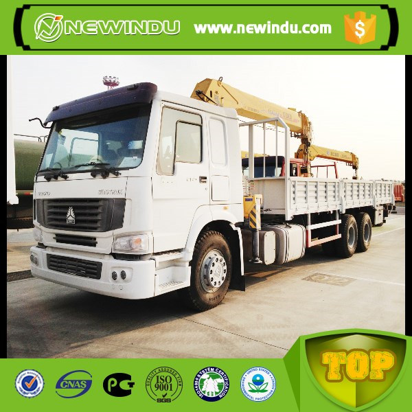 8 Tons Brand New Telescopic Boom Truck Mounted Crane