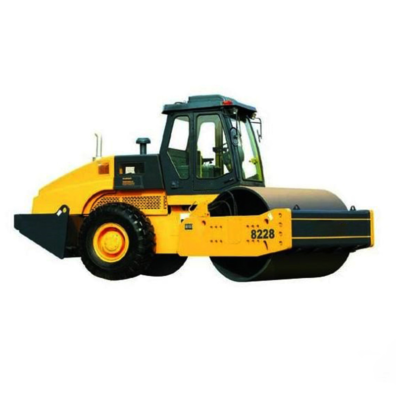 China 
                8228t 28ton Single Drum Mechanical Road Roller Adopt Integral Rear Frame
             supplier