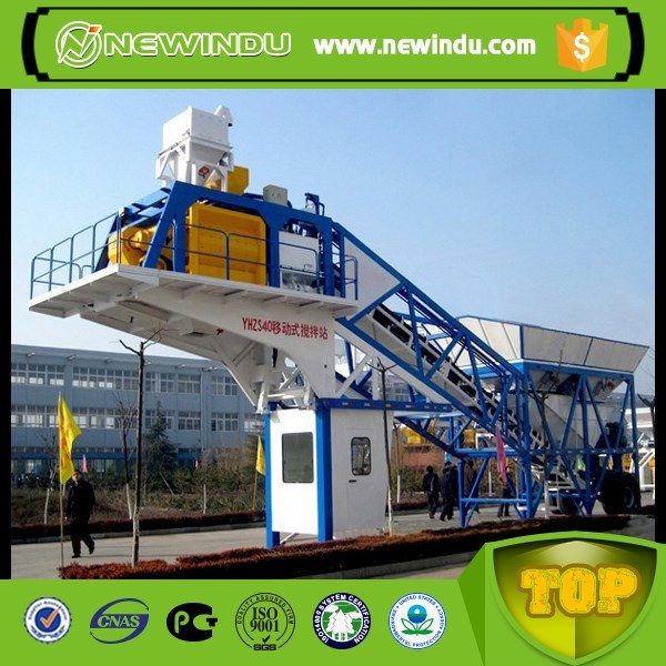 90m3/H Mixing Plant Zoomlion Mobile Concrete Batching Plant