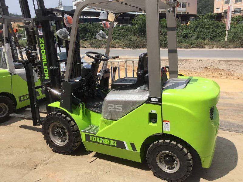 All Terrain Forklift Low Mast Fork Lift 10 Ton Forklift