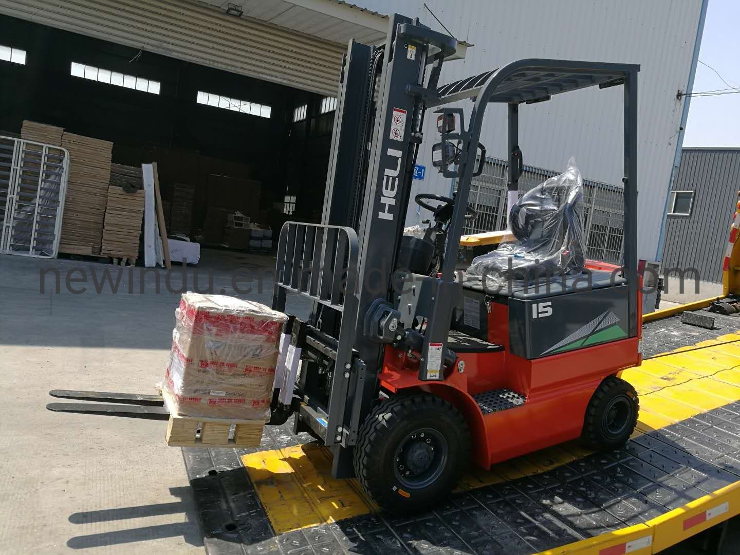 Chine 
                Heli automatique nouveau Chariot élévateur Chariot élévateur électrique 1,5 tonne Cpd15 Vente en USA
             fournisseur