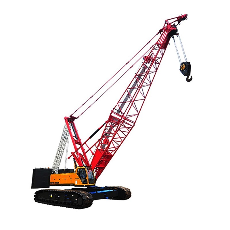 Best Chinese Crawler Crane Official 90 Ton Crane Scc900A with 6HK1 Engine and Super Lift