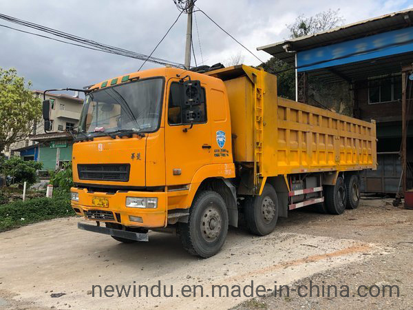 China 
                Beste kwaliteit HOWO Dump Truck 8*4 375HP knikgestuurde dumptrucks
             leverancier