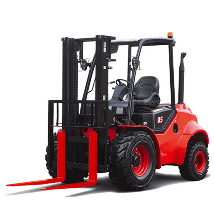 Best Quality Heli 4WD 2WD Rough Terrain Forklift Cpcd30 with Isuzu/Xinchai Engine