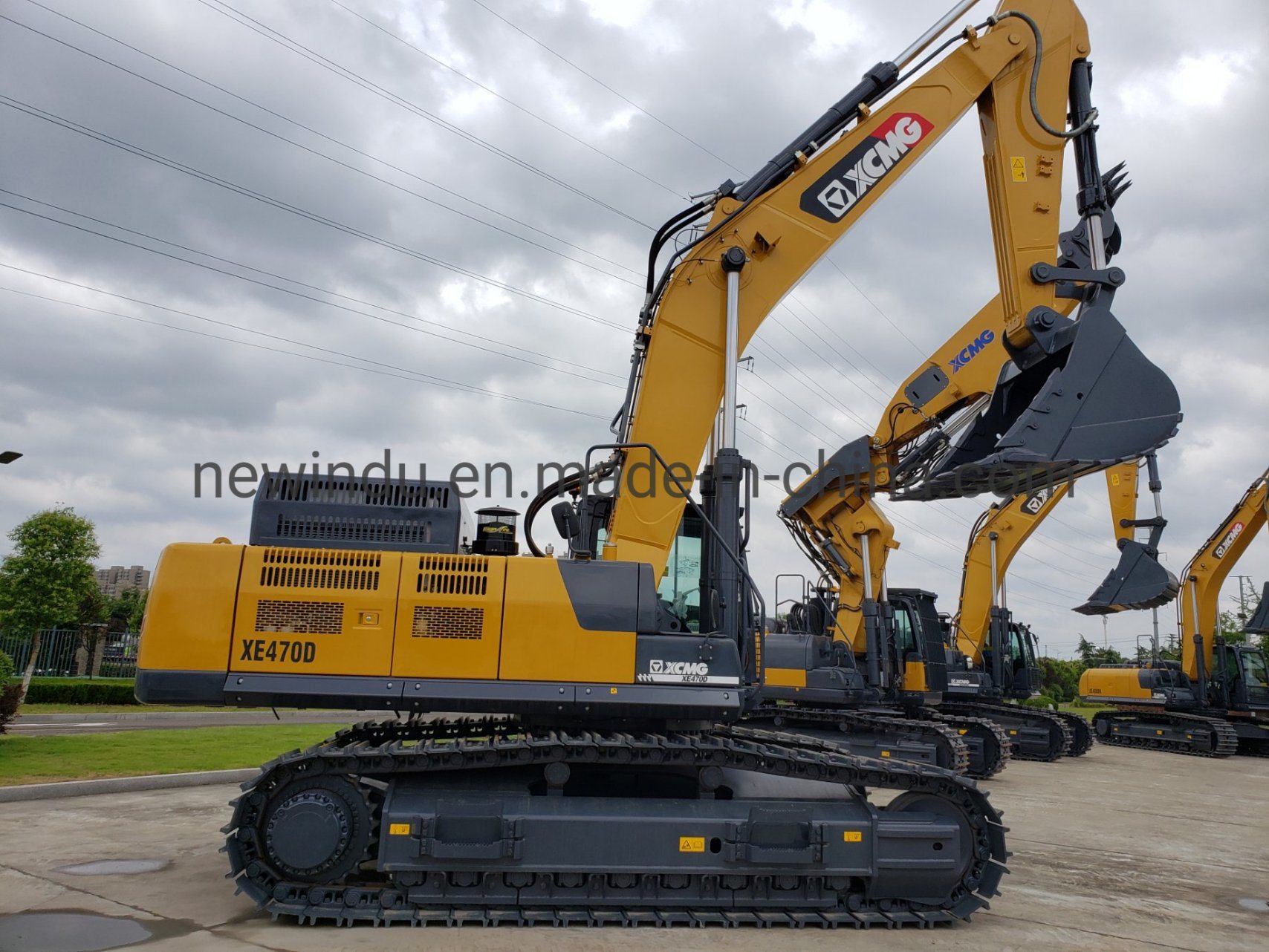 Big Digger 47 Tons China Xe470d Crawler Mining Hydraulic Excavator