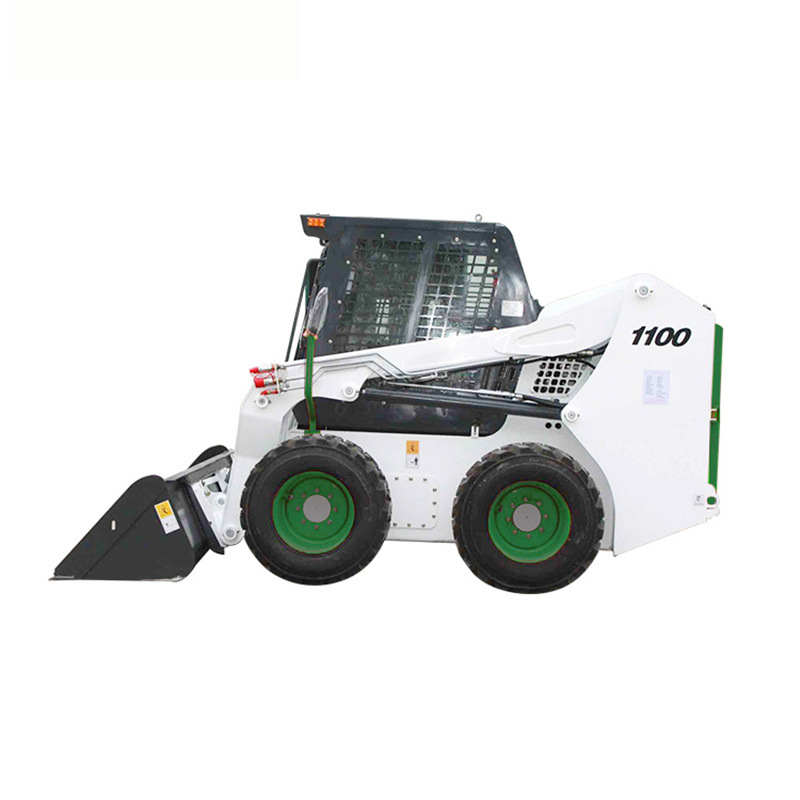 Big Manual Control 1000kg Skid Steer Loader with High Flow