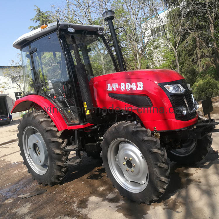 Cheap Farm Tractors X904 90HP Equipped with 4-Cylinder Diesel Engine