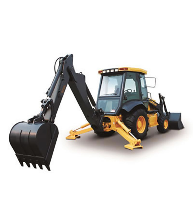 Cheap Price 4WD 630A Sinomach Small Backhoe Loader