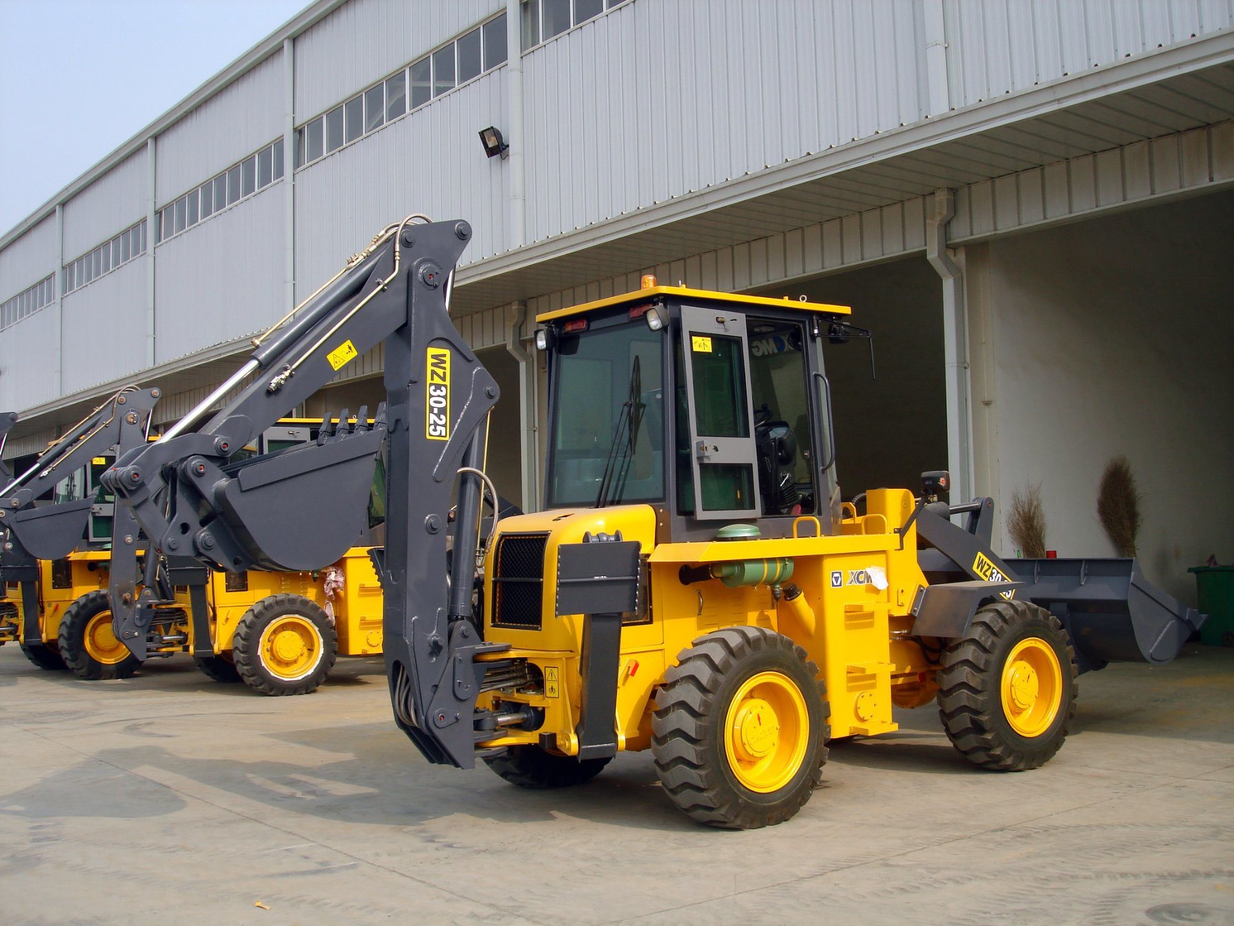 
                Cheap Price Wz30-25 High Quality 3t Four-Wheel Drive Backhoe Loader
            