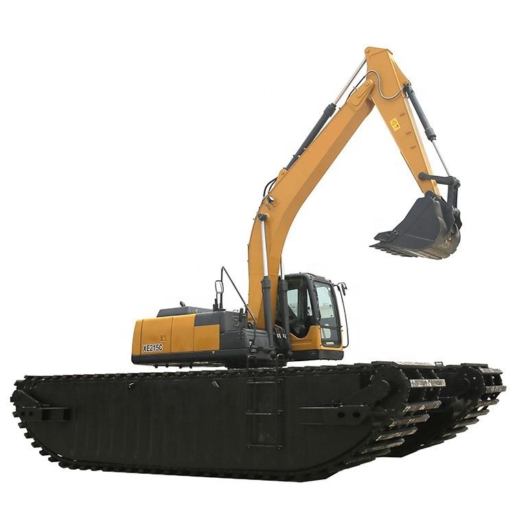 China 21ton Amphibious Wheel Excavator