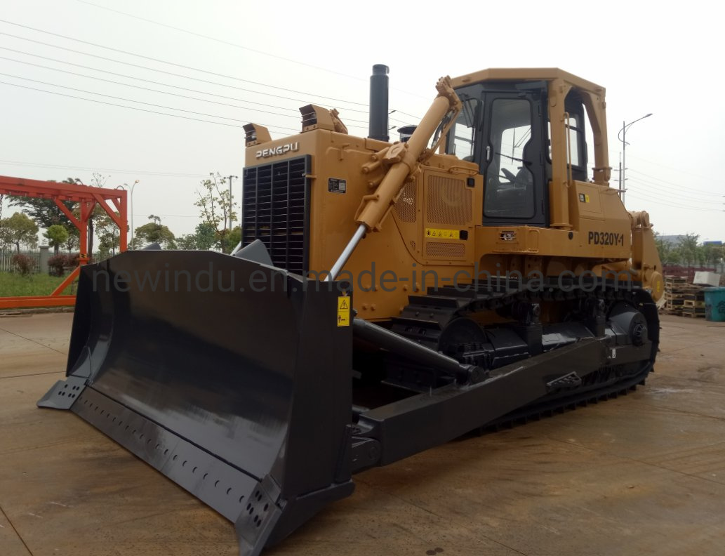 
                China 320HP kleine Crawler Pd320y Pengpu Bulldozer mit Ripper
            