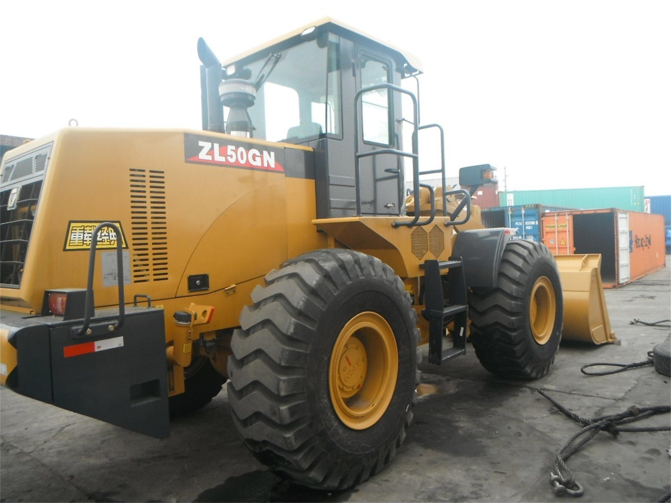 China 3m3 Bucket 5 Tons Hydraulic Wheel Loader Zl50gn